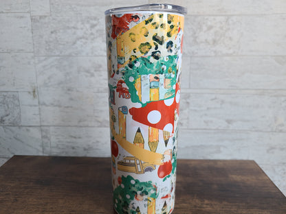 Teacher 20 oz Skinny Tumbler