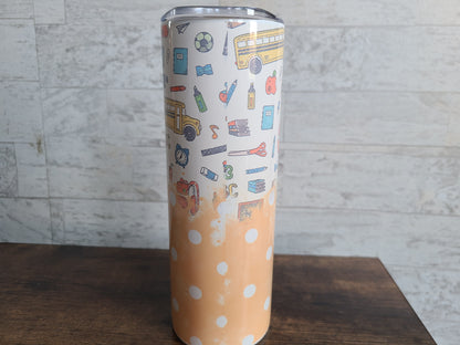 Teacher 20 oz Skinny Tumbler