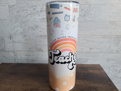 Teacher 20 oz Skinny Tumbler