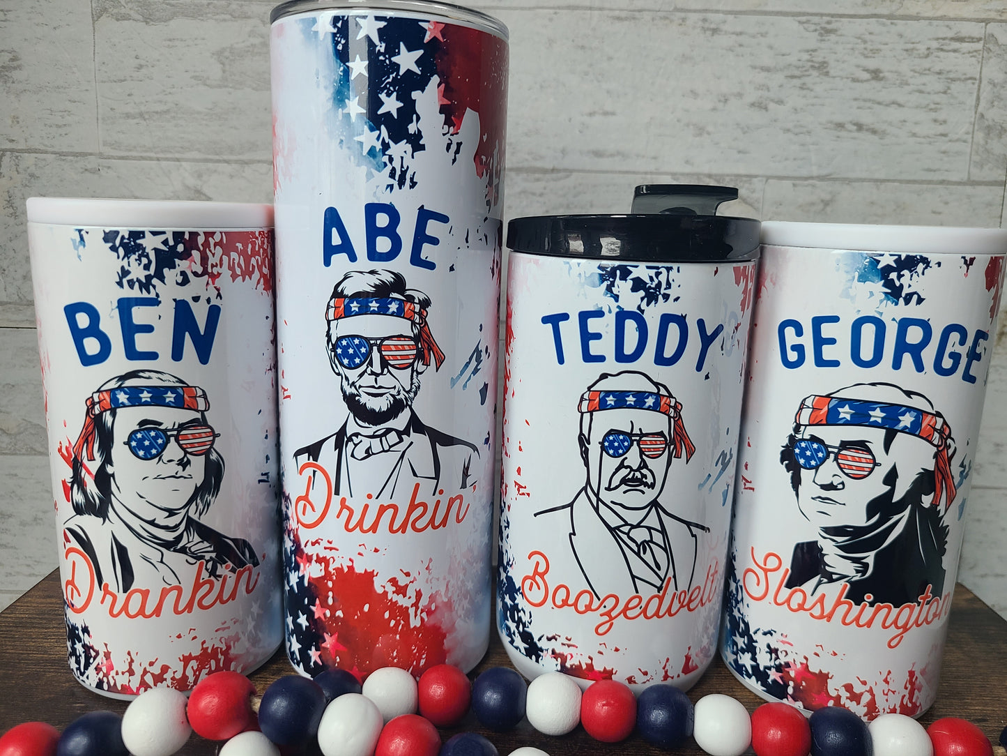 Drinking Presidents Can Cooler or Tumbler