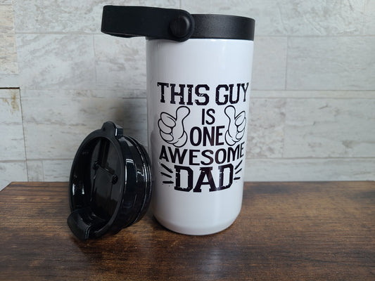 One Awesome Dad 4 in 1 Can Cooler
