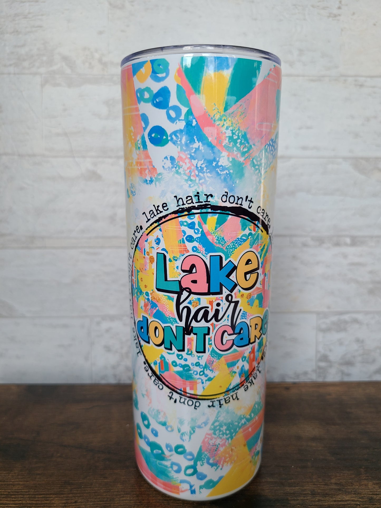Lake Hair Don't Care Tumbler