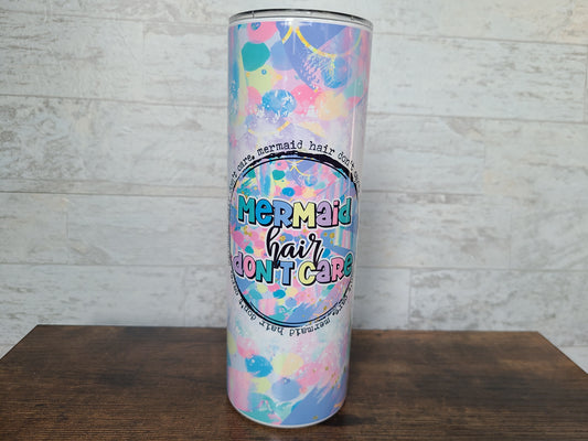Mermaid Hair Don't Care Tumbler