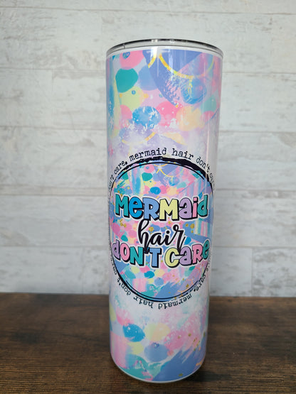 Mermaid Hair Don't Care Tumbler