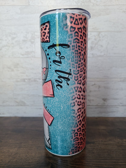 LOVE Volleyball 20 oz Skinny Tumbler