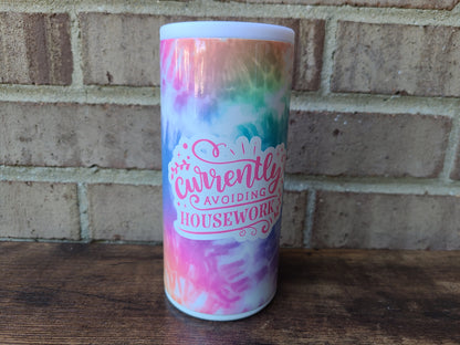 Currently Avoiding Housework Skinny Can Cooler