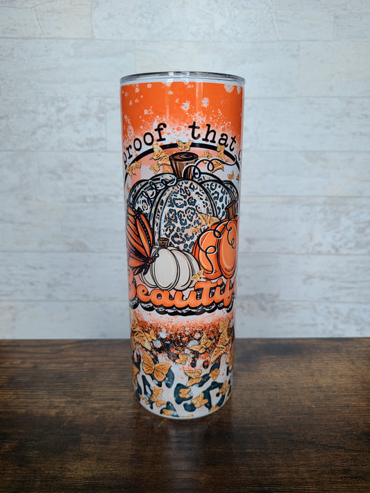 Beautiful Change Fall Skinny Tumbler
