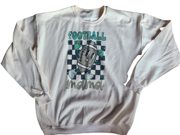 Football Mama Crewneck Sweatshirt