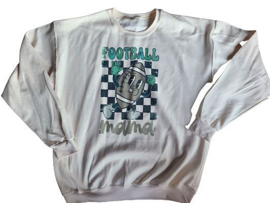 Football Mama Crewneck Sweatshirt