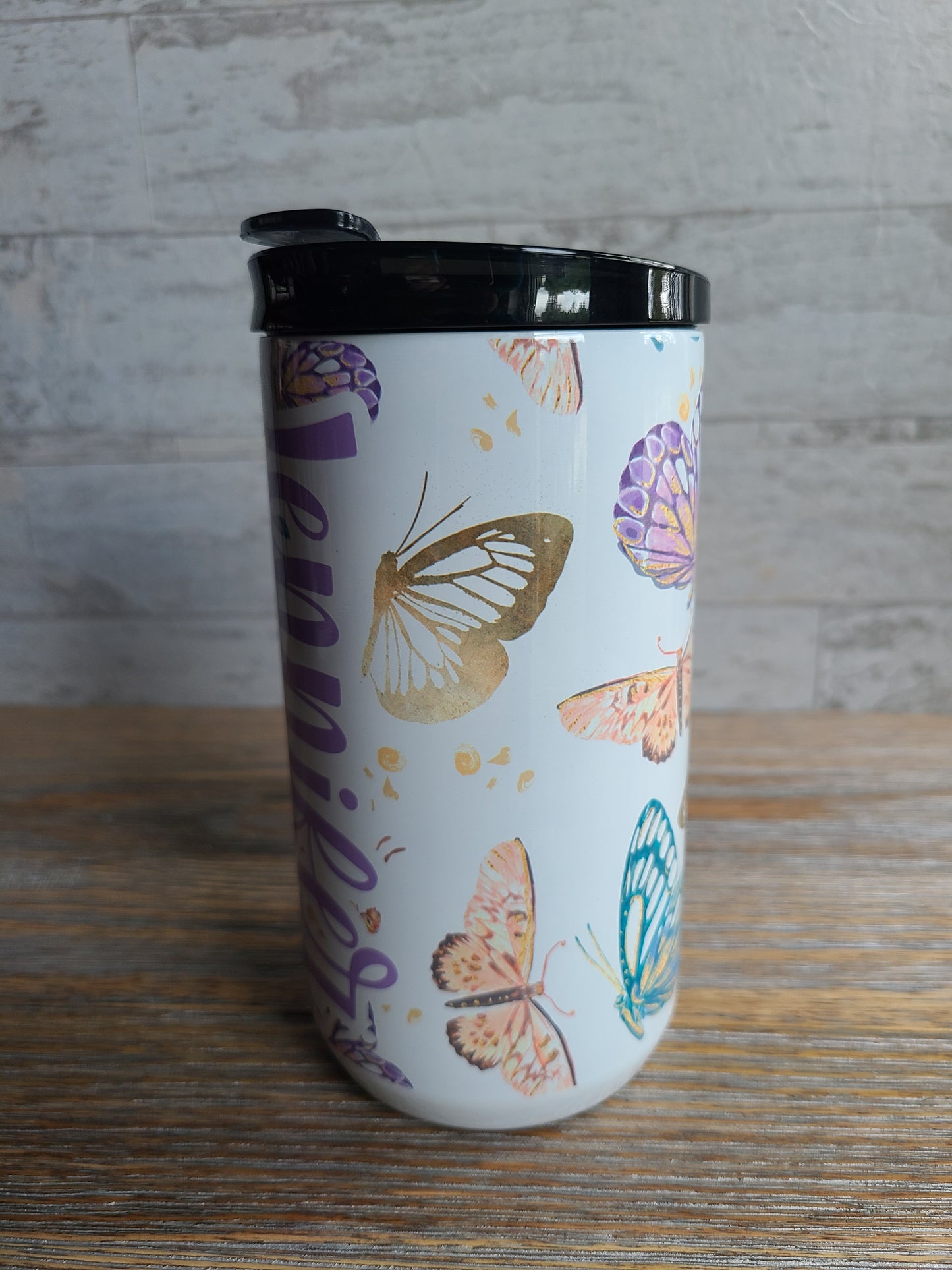 Butterfly Personalized 4 in 1 Can Cooler