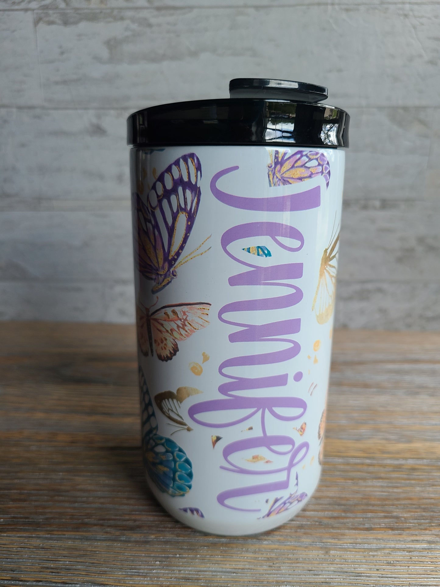 Butterfly Personalized 4 in 1 Can Cooler