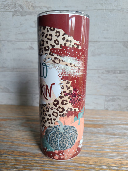Hello Pumpkin Skinny Tumbler