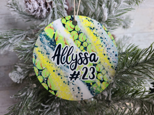 Sports Personalized Ornament
