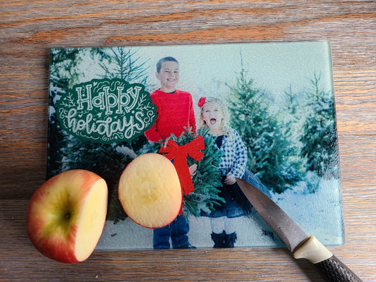 Custom Cutting Board - Tempered Glass