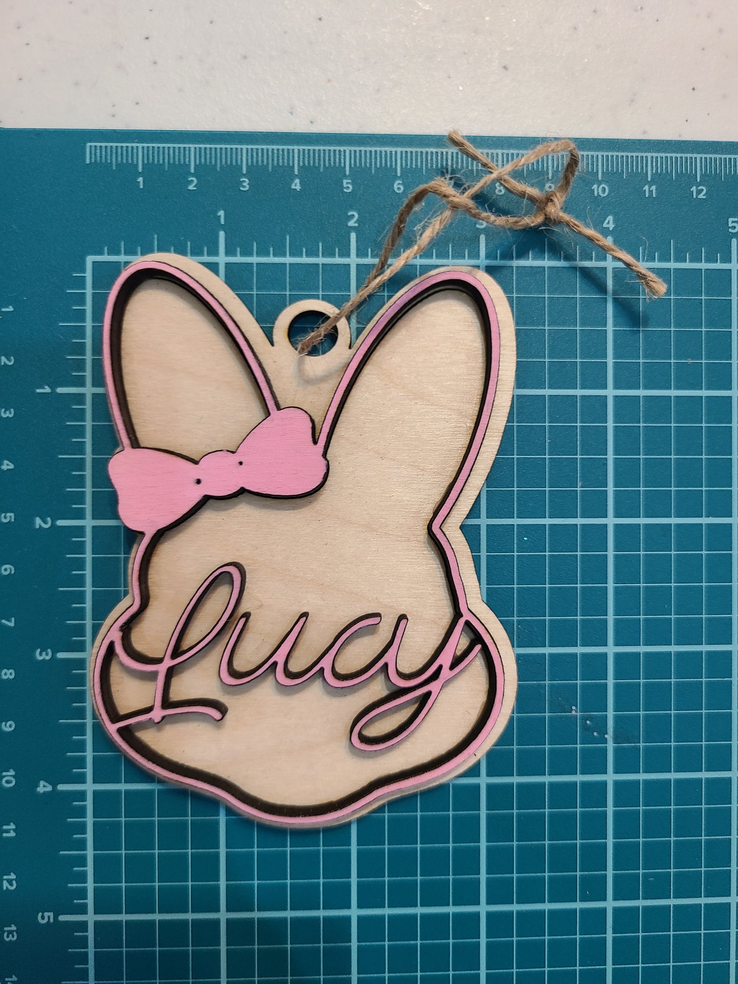 Easter Basket Tag Personalized