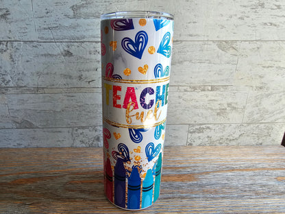 Teacher 20 oz Skinny Tumbler