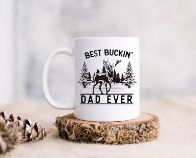 Best Buckin Dad Ceramic Coffee Mug