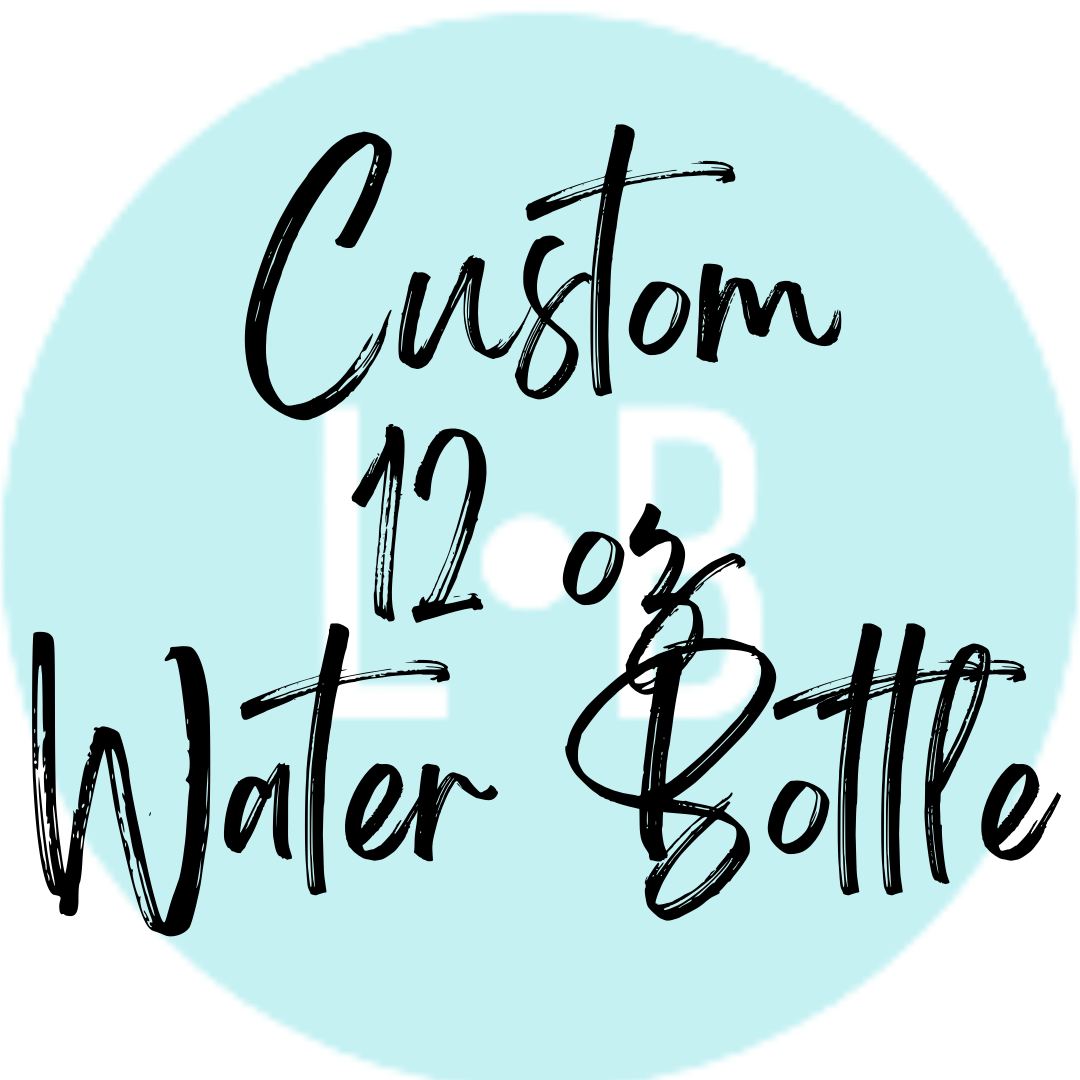 Custom Water Bottle Listing - Personalized