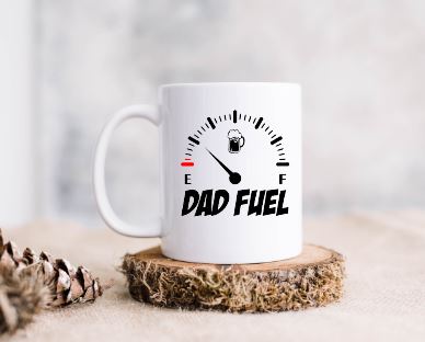 Dad Fuel Ceramic Coffee Mug