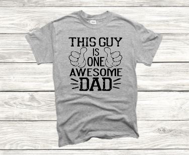 One Awesome Dad Tshirt
