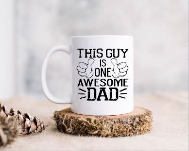 Awesome Dad Ceramic Coffee Mug