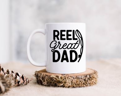 Reel Great Dad Ceramic Coffee Mug