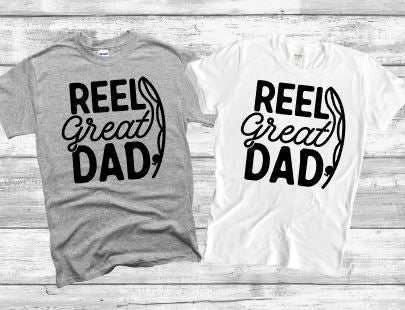 Reel Great Dad Tshirt