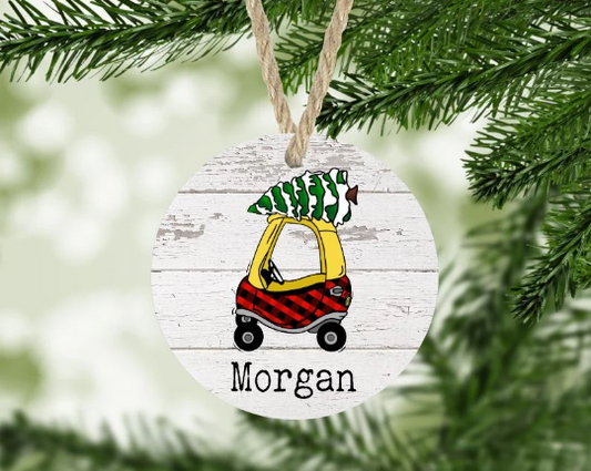 Kids Christmas Ornament Personalized