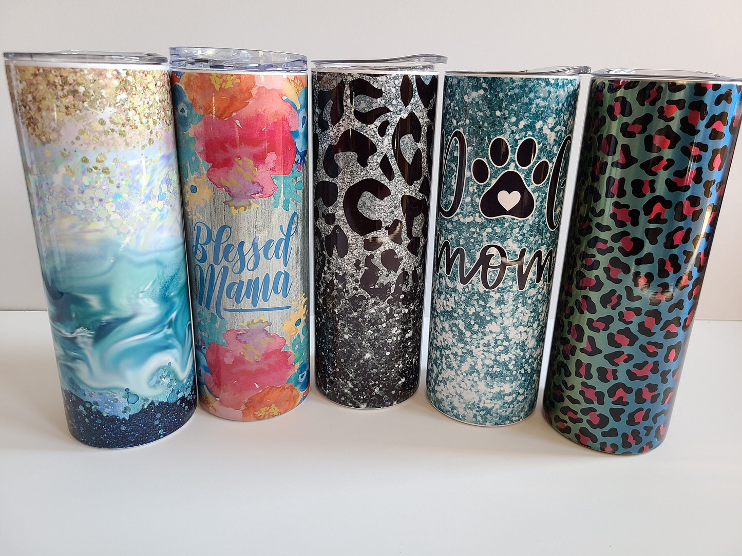 Grandma Floral Skinny Tumbler