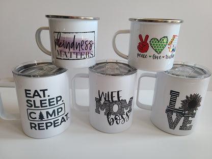 Kindness Matters Small Enamel Mug