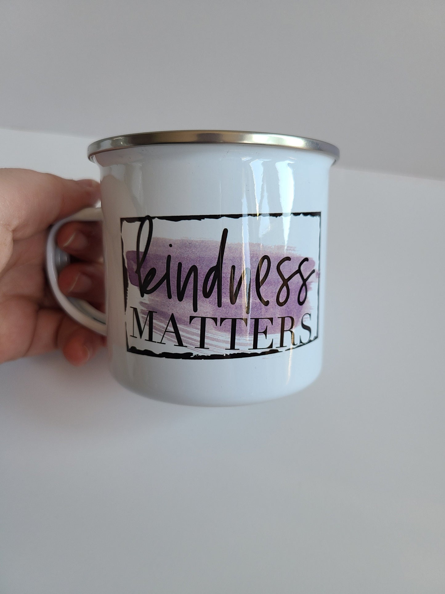 Kindness Matters Small Enamel Mug