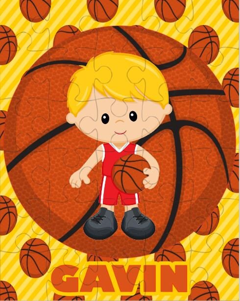 Basketball Personalized Puzzle