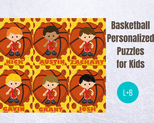 Basketball Personalized Puzzle
