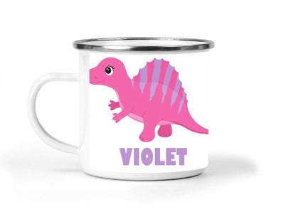 Dinosaur Personalized Small Enamel Mug