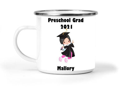 Preschool Graduation Personalized Enamel Mug