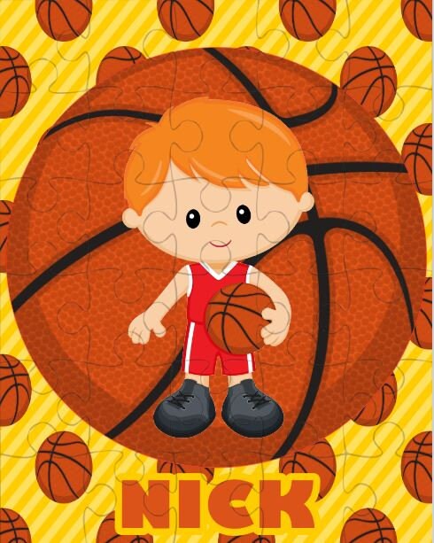 Basketball Personalized Puzzle