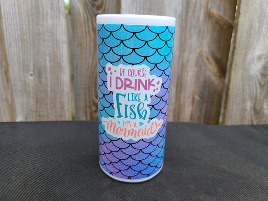 Mermaid Skinny Can Cooler