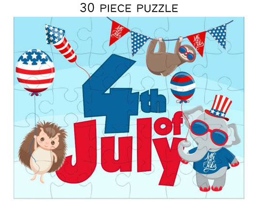 Patriotic Personalized Puzzle