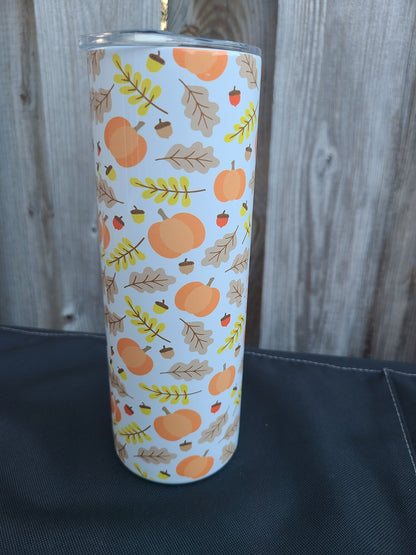Hoodies and Pumpkin Spice Skinny Tumbler