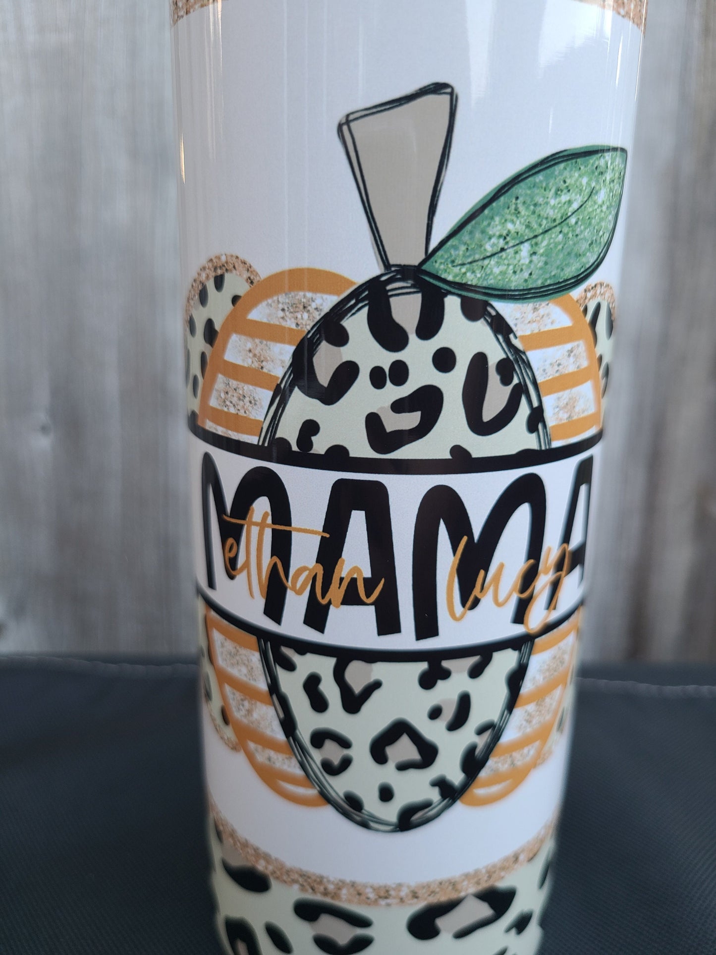 MAMA Pumpkin Skinny Tumbler