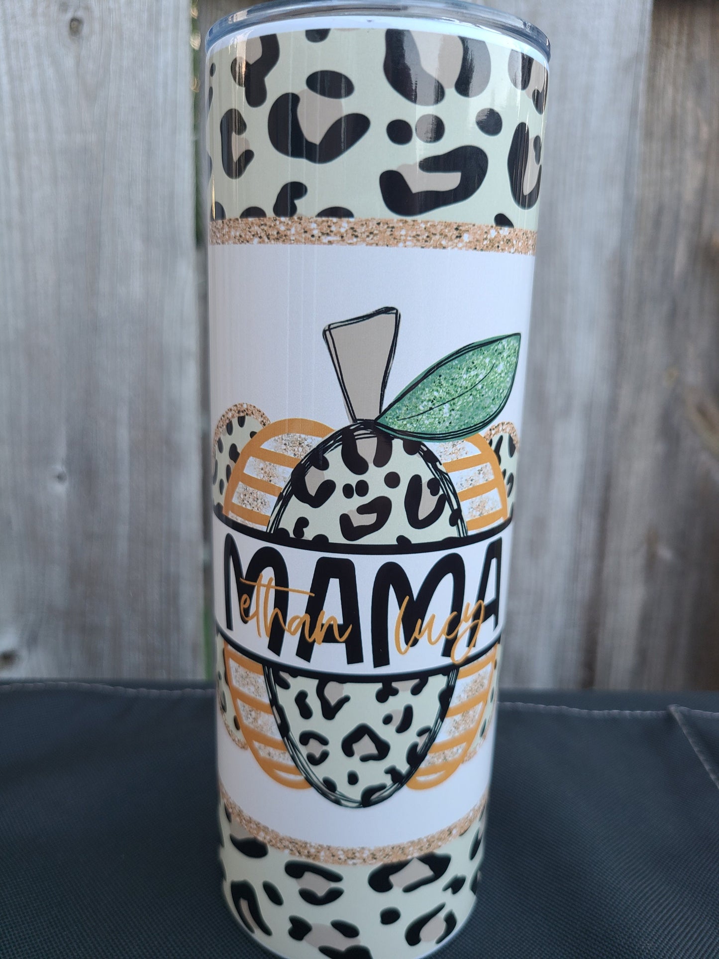 MAMA Pumpkin Skinny Tumbler