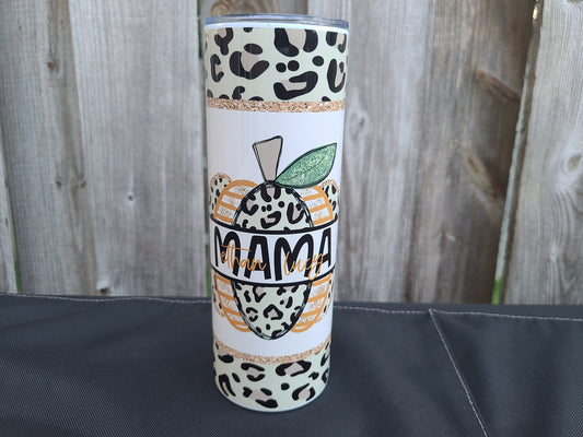 MAMA Pumpkin Skinny Tumbler