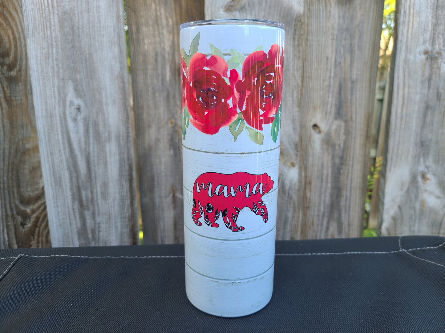 Mama Bear Skinny Tumbler