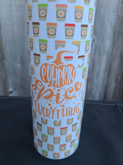 Pumpkin Spice Everything Skinny Tumbler