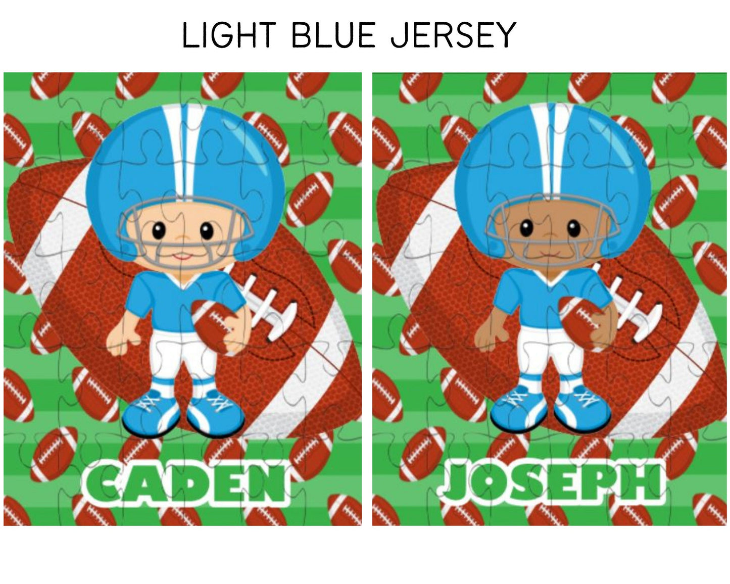 Football Personalized Puzzle for Kids