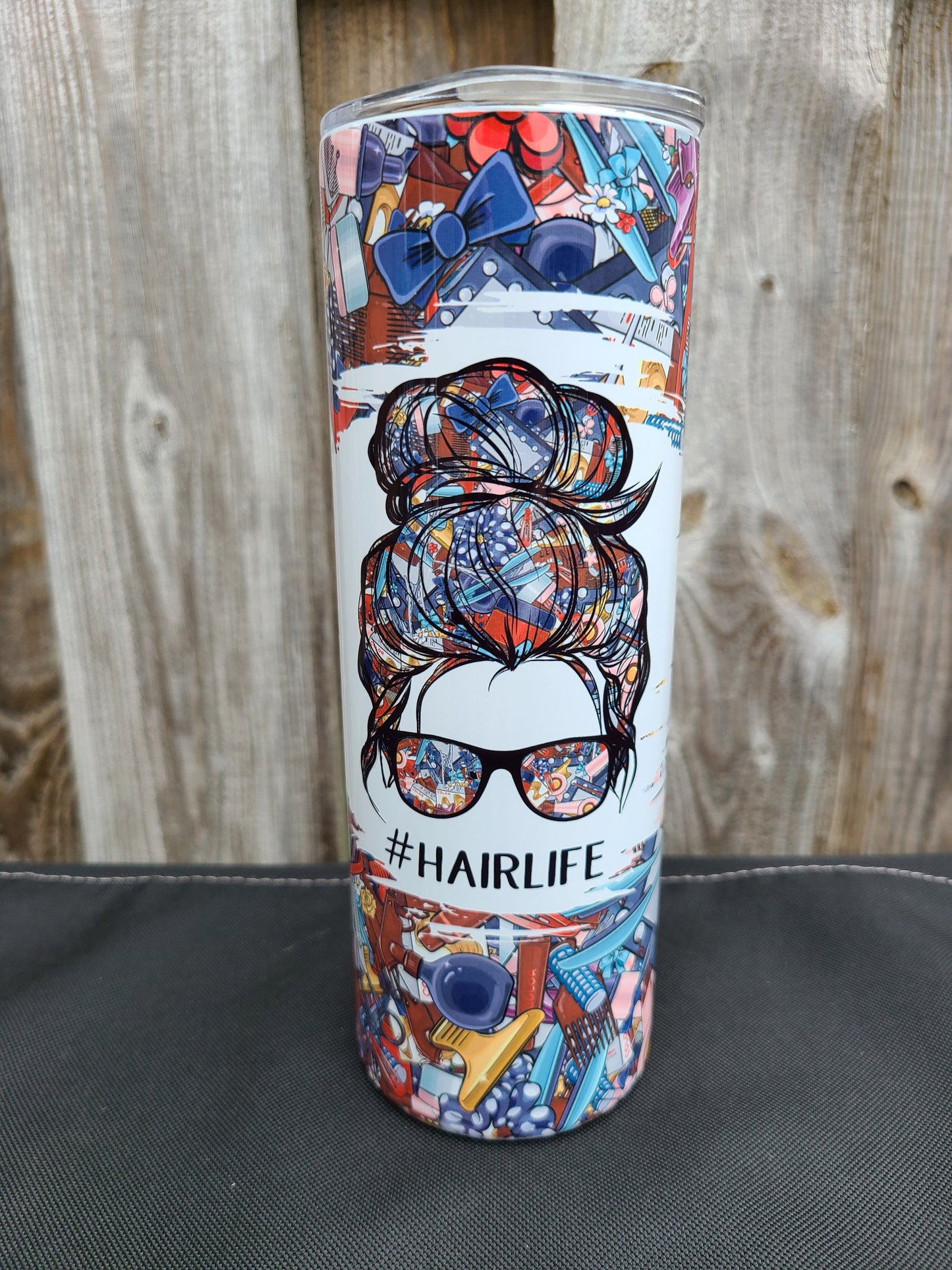 Hair Life Skinny Tumbler