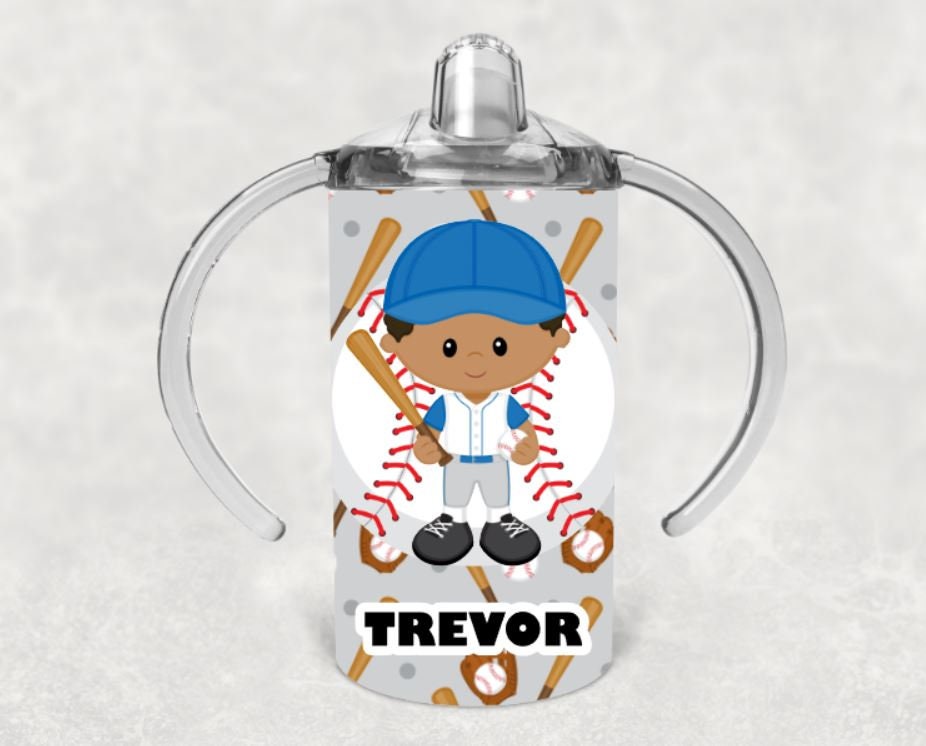 Baseball Sippy Cup - Personalized