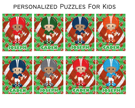 Football Personalized Puzzle for Kids