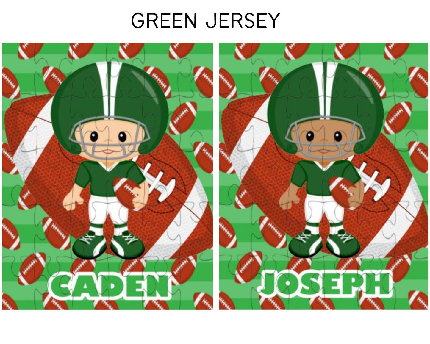 Football Personalized Puzzle for Kids