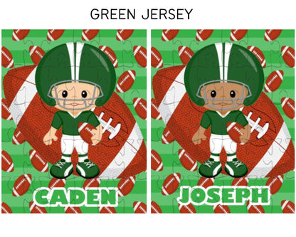 Football Personalized Puzzle for Kids